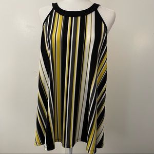Multi Stripe Studio Knit Goddess Tank